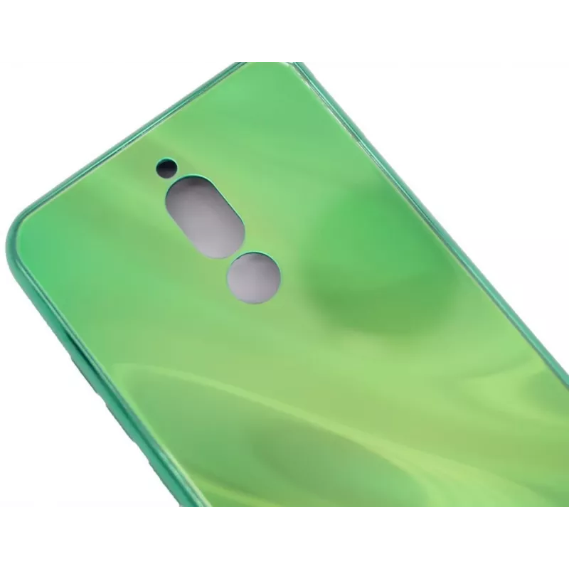 Evelatus Película de Vidro Temperado Water Ripple Full Color Electroplating para Xiaomi Redmi 8 Verde