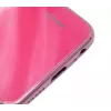 Capa em vidro temperado anti-explosão com efeito de ondulação de água e gradiente de cor Evelatus para Xiaomi Redmi 8 gradiente amarelo-rosa