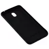 Evelatus Capa protetora em silicone Soft Touch para Xiaomi Redmi 8a preta