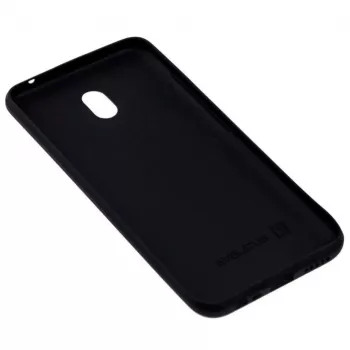 Evelatus Capa protetora em silicone Soft Touch para Xiaomi Redmi 8a preta