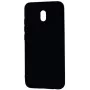 Evelatus Capa protetora em silicone Soft Touch para Xiaomi Redmi 8a preta