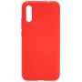 Capa de silicone nano Evelatus Soft Touch TPU para Xiaomi Redmi 9A / 9AT / 9i vermelha