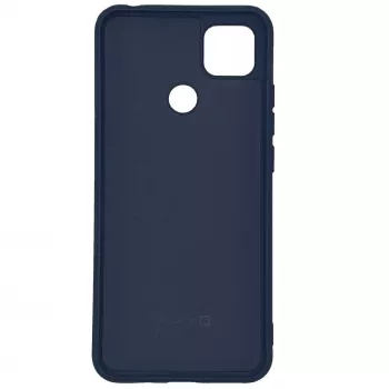 Capa de silicone nano Evelatus Soft Touch em TPU para Xiaomi Redmi 9C / 10A 4G, azul