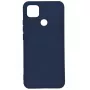 Capa de silicone nano Evelatus Soft Touch em TPU para Xiaomi Redmi 9C / 10A 4G, azul