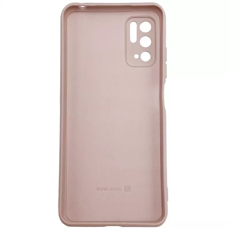 Capa em silicone Nano Soft Touch TPU Evelatus para Xiaomi Redmi Note 10 5G bege