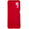 Evelatus Capa de Silicone Nano Soft Touch TPU para Xiaomi Redmi Note 10 5G Vermelho