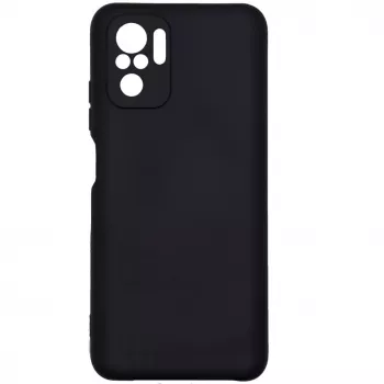 Capa de silicone Nano Evelatus para Xiaomi Redmi Note 10 / Note 10S Soft Touch TPU preta
