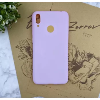 Capa de silicone nano Evelatus para Xiaomi Redmi Note 7 Soft Touch TPU azul