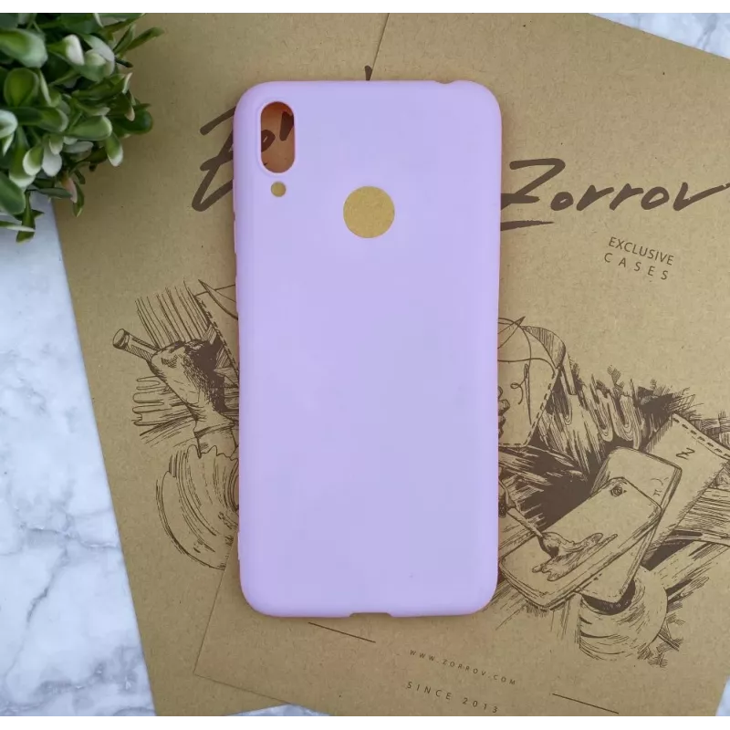 Capa de silicone nano Evelatus para Xiaomi Redmi Note 7 Soft Touch TPU azul
