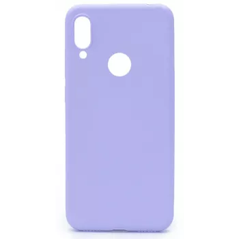Capa de silicone nano Evelatus para Xiaomi Redmi Note 7 Soft Touch TPU azul