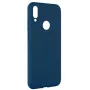Evelatus Capa de silicone Nano Soft Touch TPU para Xiaomi Redmi Note 7 azul-escura