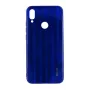 Película de proteção de ecrã em vidro temperado com efeito de ondulação de água e galvanização a cores Evelatus para Xiaomi Redmi Note 7 azul