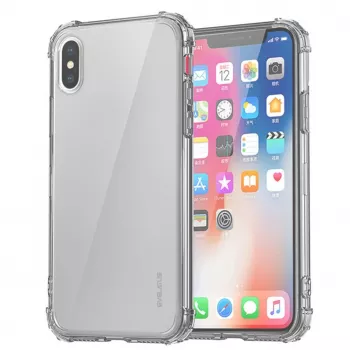 Evelatus capa militar à prova de choque em silicone TPU para Xiaomi Redmi Note 8 / Redmi Note 8 2021 preta