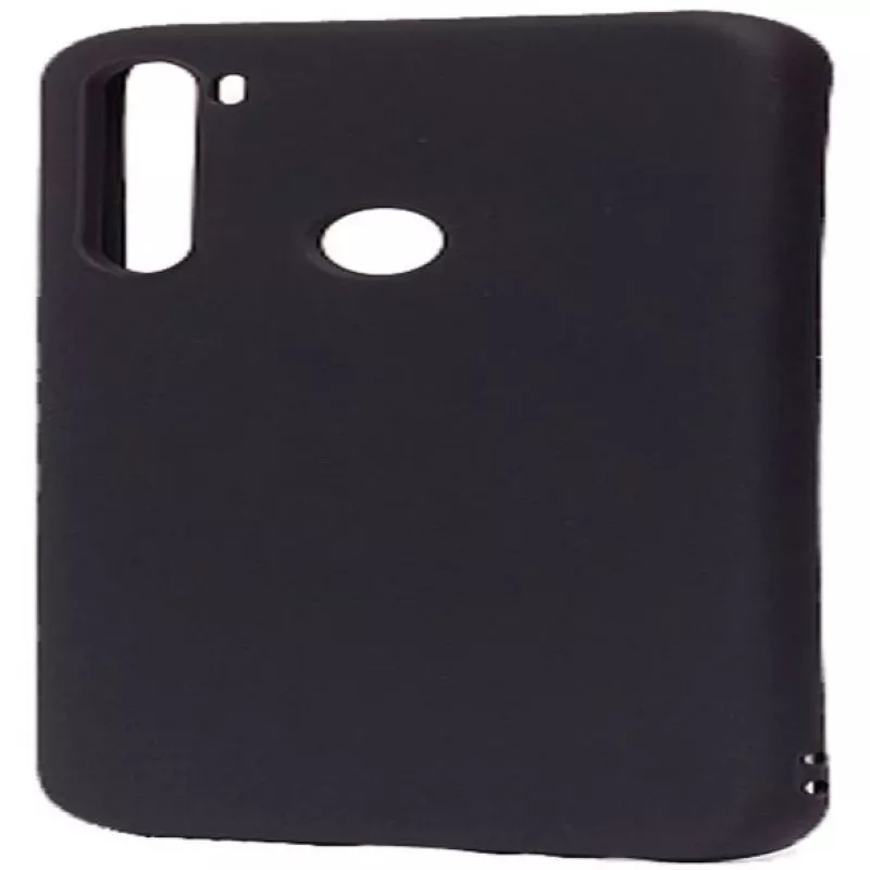 Evelatus Xiaomi Redmi Note 8 / Redmi Note 8 2021 capa de silicone nano TPU soft touch preta