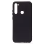 Evelatus Xiaomi Redmi Note 8 / Redmi Note 8 2021 capa de silicone nano TPU soft touch preta