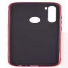 Evelatus Xiaomi Redmi Note 8 / Redmi Note 8 2021 capa de vidro temperado com efeito água cor completa galvanizada vermelha