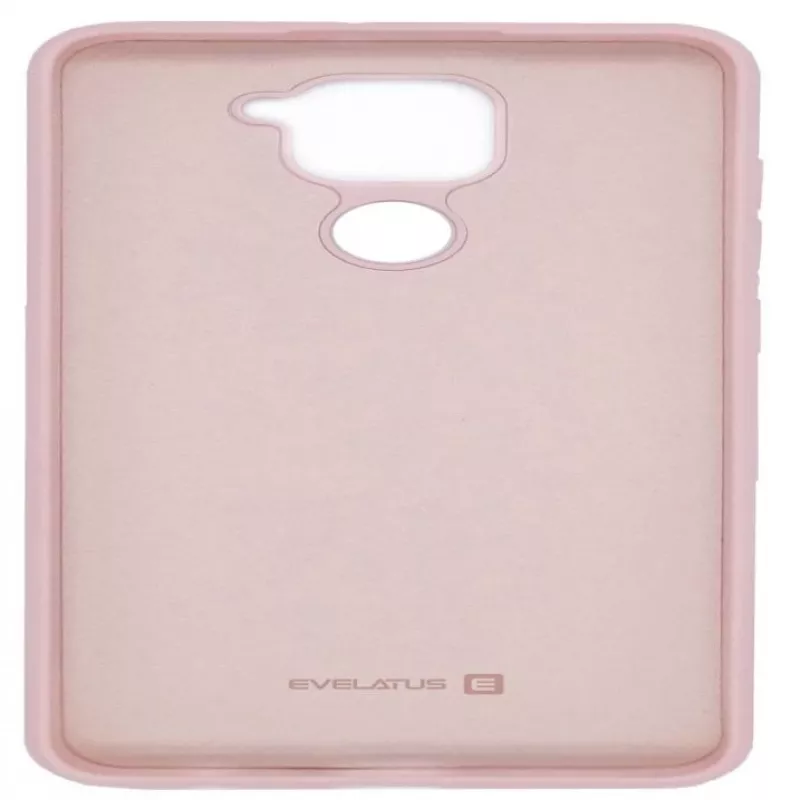 Evelatus Xiaomi Redmi Note 9 capa em silicone Nano Soft Touch TPU bege