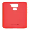 Evelatus Capa de silicone nano para Xiaomi Redmi Note 9 TPU soft touch vermelha