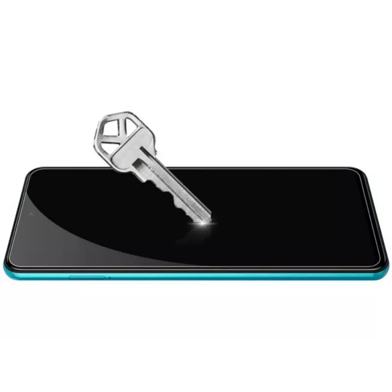 Evelatus Xiaomi Redmi Note 9 Pro / Note 9S Película protetora de ecrã plana transparente 0,33 mm de vidro temperado com cola japonesa, antiestática