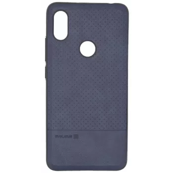 Evelatus Xiaomi Redmi S2 capa TPU com placa metálica para suporte magnético de telemóvel azul