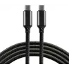 everActive CBB-1PD3 Cabo USB-C para USB-C 1m PD 60W 3A preto