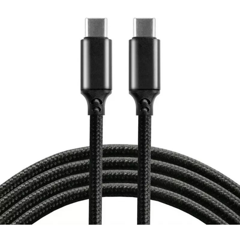 everActive CBB-1PD3 Cabo USB-C para USB-C 1m PD 60W 3A preto
