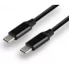 everActive CBB-1PD3 Cabo USB-C para USB-C 1m PD 60W 3A preto