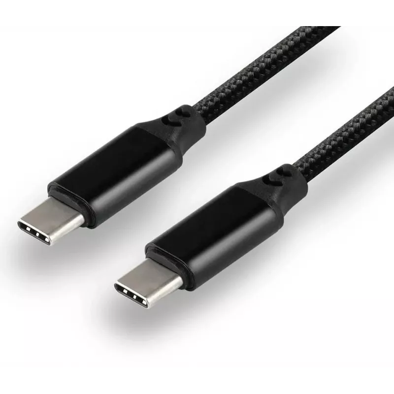 everActive CBB-1PD3 Cabo USB-C para USB-C 1m PD 60W 3A preto