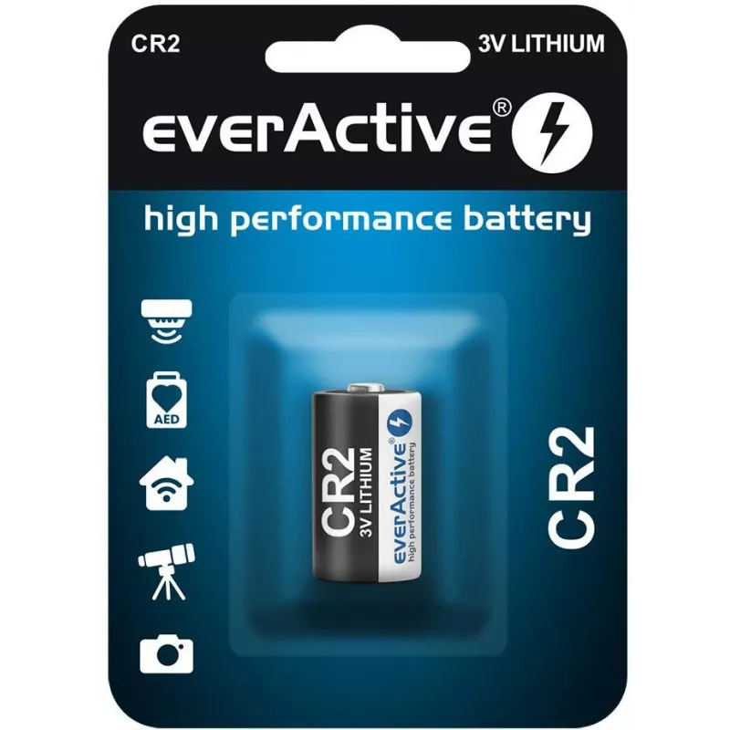 everActive Pilha de lítio CR2 3V 850mAh (pack de 1 blister)
