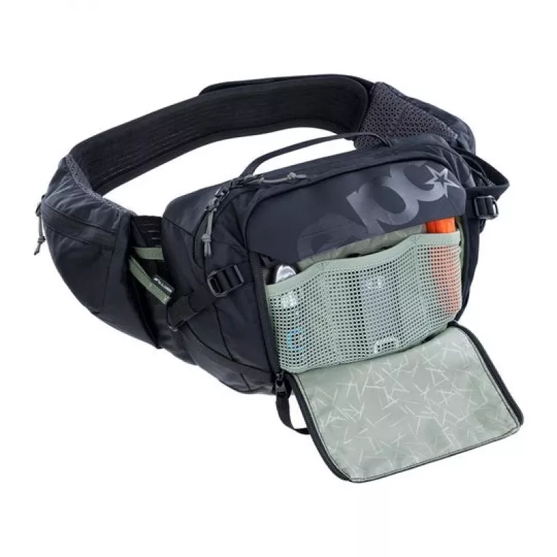 Bolsa de cintura para bicicleta EVOC Hip Pack Pro 3 - preto