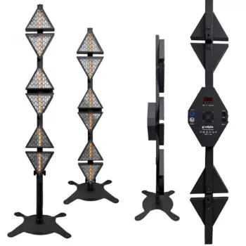 Refletor LED EVOLIGHTS LUMEN ONE 6x60W WW + 96x0.5W RGB