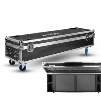 Mala de transporte EVOLIGHTS LUMEN ROTO CASE 2IN1 para 2 moving heads