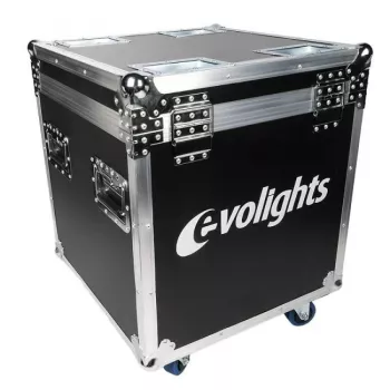 EVOLIGHTS LUMENO CASE 2IN1 Mala de transporte para 2x projetores LED PAR LUMENO, flightcase com rodas