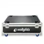 Mala de transporte EVOLIGHTS VORTEX CASE 2IN1 para 2 projetores moving head