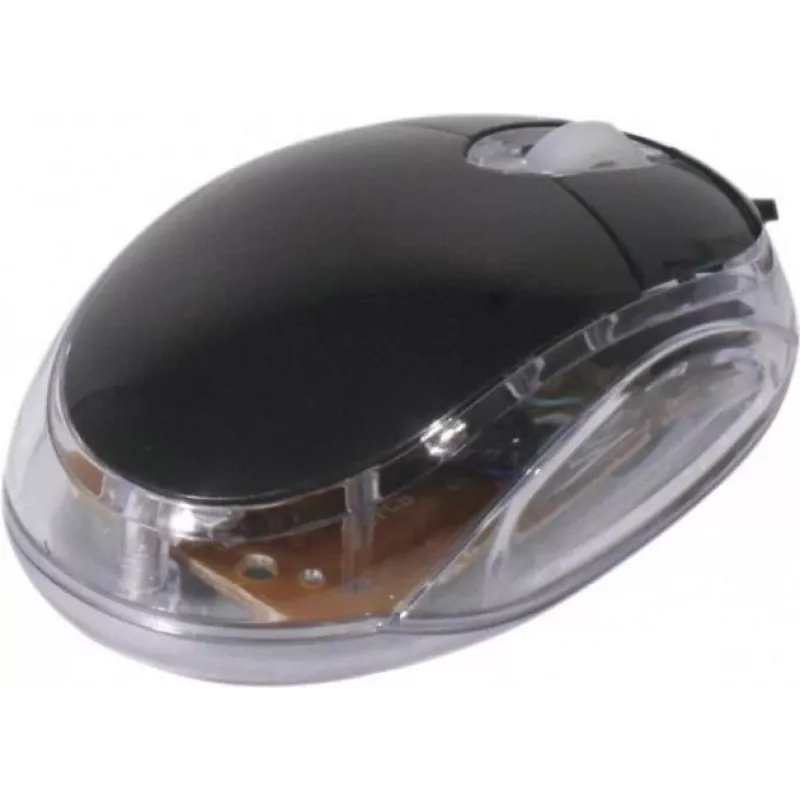 Rato ótico USB para ambas as mãos Exertis Connect 320300, 800 DPI, preto