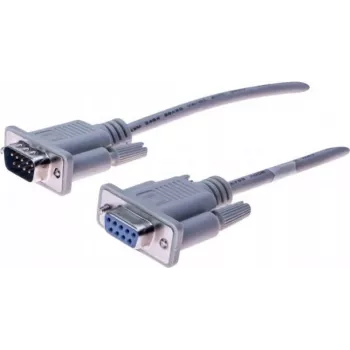 Exertis Connect 580241 cabo serial cinzento 5 m D-Sub DB-9