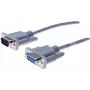 Exertis Connect 580241 cabo serial cinzento 5 m D-Sub DB-9