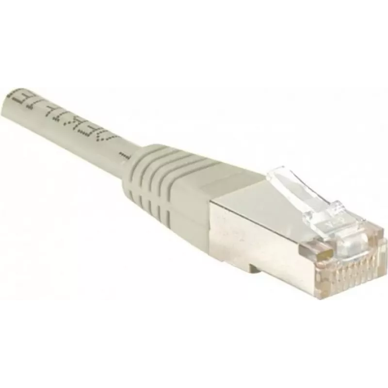 Cabo patch de rede Exertis Connect 842100 Cat6 F/UTP, 1 m, cinzento