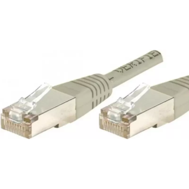 Exertis Connect 856882 Cabo de rede Cat6 S/FTP, 5 m, Cinzento