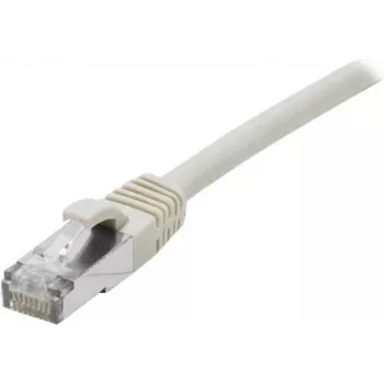 EXERTIS CONNECT cabo patch Cat 6A S/FTP, 3 m, cinzento, LSZH, manga anti-dobra fina, 10 Gbps 858407
