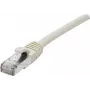 EXERTIS CONNECT Cabo de rede Cat. 6A U/UTP cobre, cinzento, 10 m, PoE++ Ready com proteção da patilha 859455