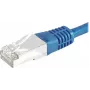 EXERTIS CONNECT cabo patch Cat6 S/FTP PiMF, azul, 0,7 m, Snagless-Boot fino 856841