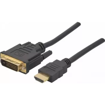 Exertis Connect Cabo adaptador de vídeo HDMI para DVI-D 2m preto 127875