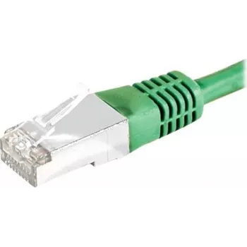 Cabo de rede EXERTIS CONNECT S/FTP Cat.6, PiMF, verde, 20 m, Slim Snagless Boot 856926