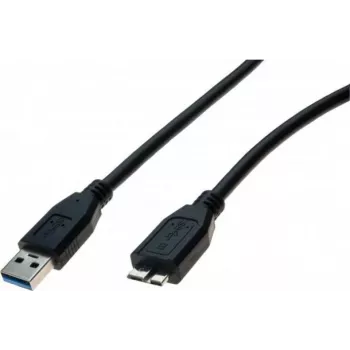 Exertis Connect Cabo USB 3.1 Gen 1, ficha USB-A para ficha Micro-USB B, 1 m, preto 532473