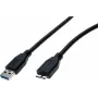 Exertis Connect Cabo USB 3.1 Gen 1, ficha USB-A para ficha Micro-USB B, 1 m, preto 532473