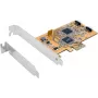 EXSYS EX-11057 placa adaptadora PCI Express dual RS-232 série