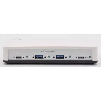 EXSYS EX-1250V hub USB 3.2 Gen 2 industrial de 4 portas com montagem em calha DIN, parede e rack