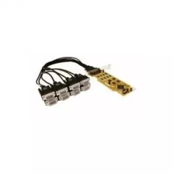 EXSYS EX-42378 placa adaptadora série RS-232 PCI Express 2 portas, Low Profile