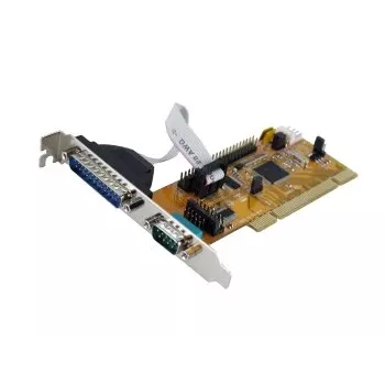 EXSYS EX-43063 Placa adaptadora serial RS-232 PCI Express de 2 portas com chipset ASIX AX99100, 921,6 Kbps, chapa low-profile incluída
